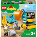 LEGO DUPLO Town: Truck & Tracked Excavator Toy (10931)