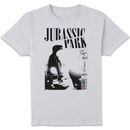 Jurassic Park Isla Nublar Punk Men's T-Shirt - White Jurassic Park Isla Nublar Punk Men's T-Shirt - White