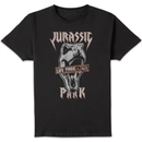 Jurassic Park Rex Punk Men's T-Shirt - Black Jurassic Park Rex Punk Men's T-Shirt - Black
