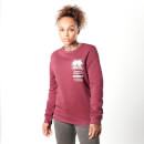 Teenage Mutant Ninja Turtles Bebop And Rocksteady Women's Sweatshirt - Burgundy