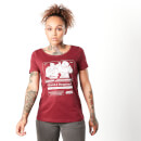 Teenage Mutant Ninja Turtles Bebop And Rocksteady Women's T-Shirt - Burgundy