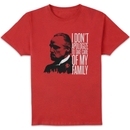 The Godfather I Dont Apologize Men's T-Shirt - Red The Godfather I Dont Apologize Men's T-Shirt - Red
