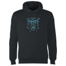 Transformers Autobot Glitch Hoodie - Black