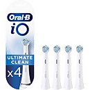 Oral-B iO Ultimate Clean Opzetborstels Wit, 4 Stuks