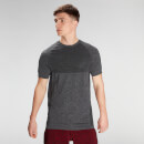 Męski T-shirt bezszwowy z krótkim rękawem z kolekcji Essentials MP – Storm Grey Marl - XS