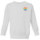 Miss Greedy Love Has No Gender Kids' Sweatshirt - White