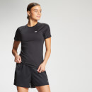 Naisten vartalonmyötäinen Training -t-paita - Black - XXS