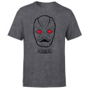 Power Rangers Putty Face Men's T-Shirt - Black Acid Wash