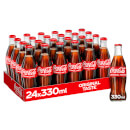 Coca-Cola Original Taste 24 x 330ml Glass Bottles Coca-Cola Original Taste 24 x 330ml Glass Bottles