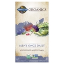 Garden of Life Organics Mens Once Daily - 60 Tablets