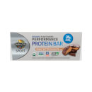 Barrita de proteína vegetal ecologica Sport - Mantequilla de cacahuete y chocolate - 12 barritas