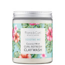 Flora &amp; Curl Coconut Mint Curl Refresh Clay Wash 260g