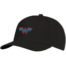 Wonder Woman Embroidered Logo Cap - Black