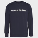Calvin Klein Jeans Men's Core Institutional Logo Sweatshirt - Night Sky - XL