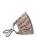 Slip Reusable Face Covering - Rose Leopard