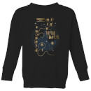 Harry Potter Hogwarts Yule Ball Kids' Sweatshirt - Black