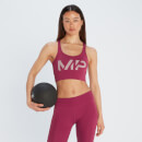 MP sieviešu Essentials sporta krūšturis ar apdruku — Plūmju krāsas - M