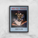 Gremlins We're Back Poster Giclee Art Print
