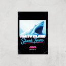Jaws Amity Island Shark Tours Giclee Art Print - A4 - Print Only