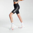 MP Women's Fade Graphic Training Cycling Shorts - Black - XXS