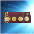 DUST! Star Trek Set of 24k Gold Plated Divisional Medallions - Zavvi Exclusive