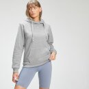 MP Ženski pulover s kapuco s kengurujskim žepom – Grey Marl - XXS