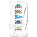Back To The Future Car Print Beach Towel Back To The Future Car Print Beach Towel