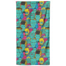 Universal Monsters Frankenstein Mixed Pattern Beach Towel Universal Monsters Frankenstein Mixed Pattern Beach Towel