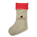 Caution Magical Creature Christmas Stocking