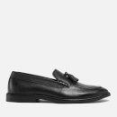 Walk London Men's West Leather Loafers - Black - UK 10