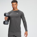 MP Men's Tempo Graphic Long Sleeve Top - Carbon - XS
