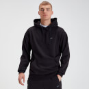 MP Men's Rest Day Oversized Hoodie - Washed Black - XXS
