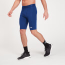 Pantaloni scurți de antrenament strat de bază MP pentru bărbați - Albastru intens - XS