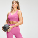 MP sieviešu sporta krūšturis Tempo Seamless - rozā krāsā - XXS