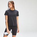 MP Damen Power Ultra T-Shirt mit geteiltem Rücken — Schwarz - XS
