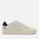 PS Paul Smith Men's Rex Zebra Leather Low Top Trainers - White - UK 8