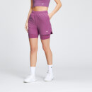 MP Women's 2 IN 1 Training Jersey Short - Orchid - XL