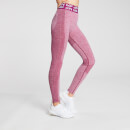 กางเกงเลกกิ้งทรงโค้งสำหรับผู้หญิง MP - สีชมพูเข้ม - XS