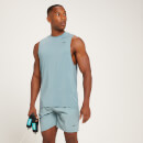 MP Men's Linear Mark Graphic Training Tank Top - Ice Blue - XS