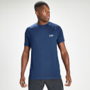 Męski T-shirt treningowy z krótkim rękawem z kolekcji Infinity Mark Graphic MP – intensywnie niebieski - XXS