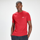 MP Мъжка спортна тениска с къс ръкав, знак и текст Infinity - ярко червена - XS