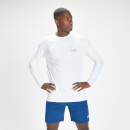 MP pánske tréningové tričko s dlhými rukávmi Infinity Mark Graphic – biele - M