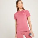 Женская спортивная футболка MP Linear Mark, розовая - XS