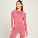 MP Women's Linear Mark Training Long Sleeve Top - Frosted Berry - XXS