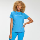 Camiseta de entrenamiento con estampado de grafiti para mujer de MP - Azul brillante - XS