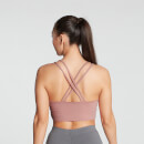 MP Women's Gradient Line Graphic Sports Bra - Washed Pink - XS