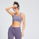 Essentials 基礎系列 女士寬肩帶運動內衣 - 煙燻紫 - XS