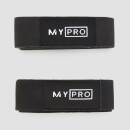MYPRO Suede Lifting Straps - Black