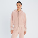 MP Women's Rest Day Zip Through Hoodie Washed Fawn - XXS