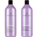 Pureology Hydrate Sheer Shampoo and Conditioner Supersize Bundle for Fine, Dry Hair, Sulphate Free for a Gentle Cleanse